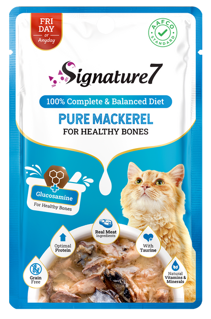Signature7 Mackerel in Gravy (Healthy Bones – Friday) 50g